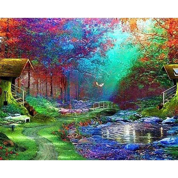 Diamond Painting - Relaxing Garden