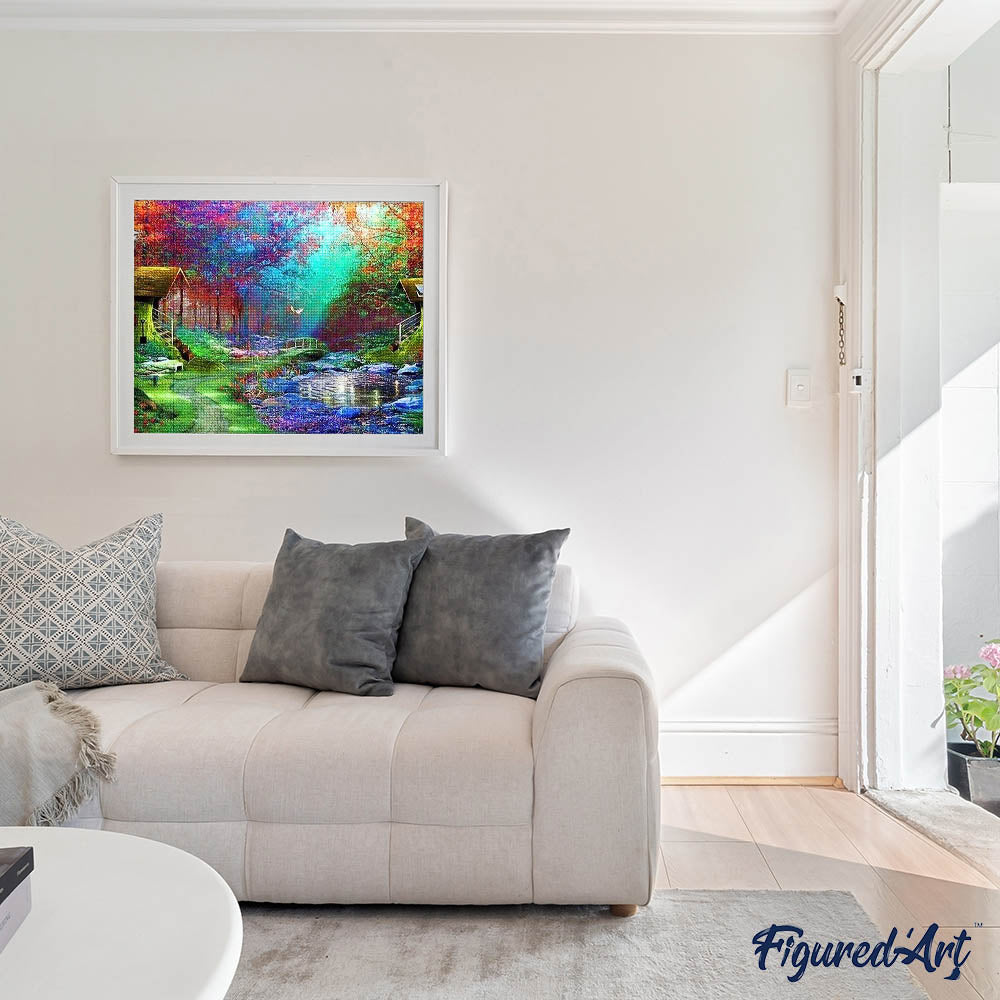 Diamond Painting - Relaxing Garden