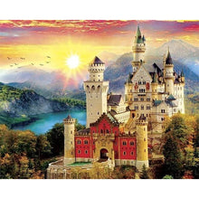 Load image into Gallery viewer, Diamond Painting - Castle in the Mountain