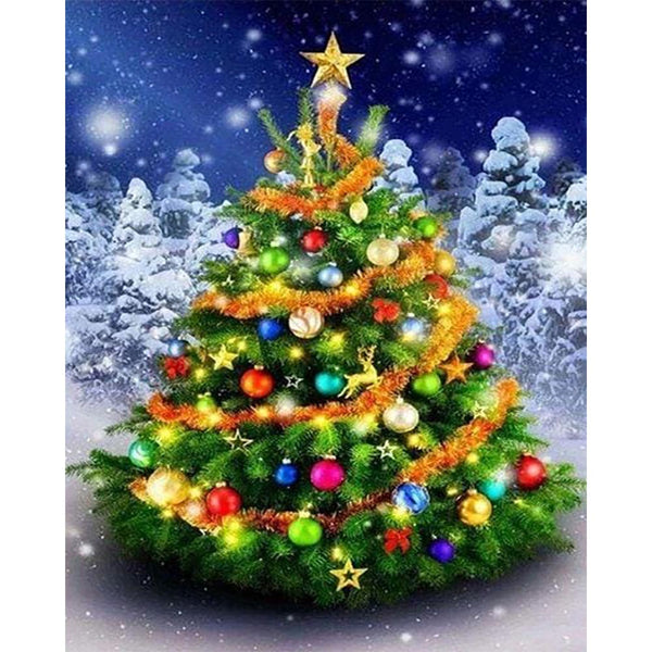 Diamond Painting - Big Christmas Tree