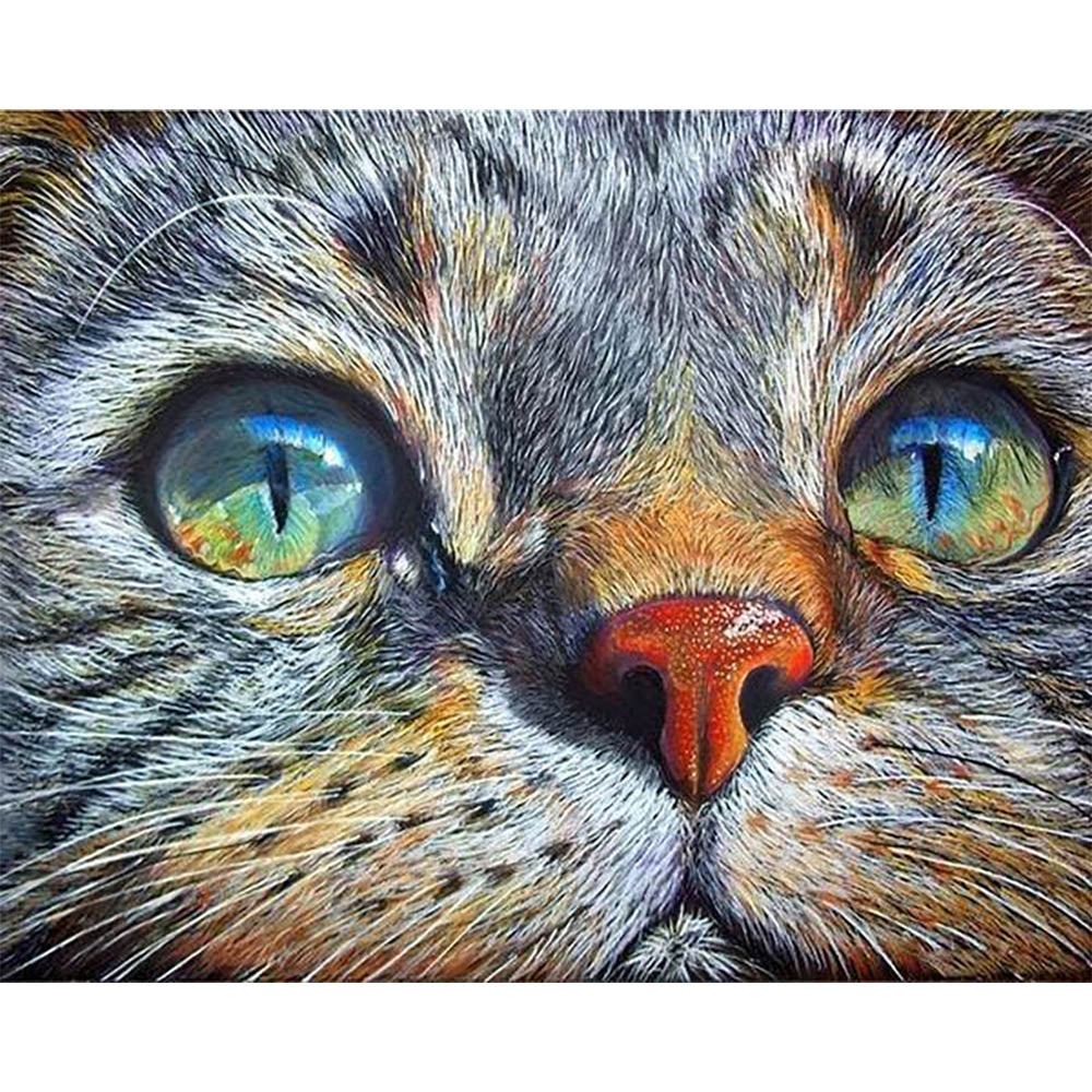 Diamond Painting - Cat Face