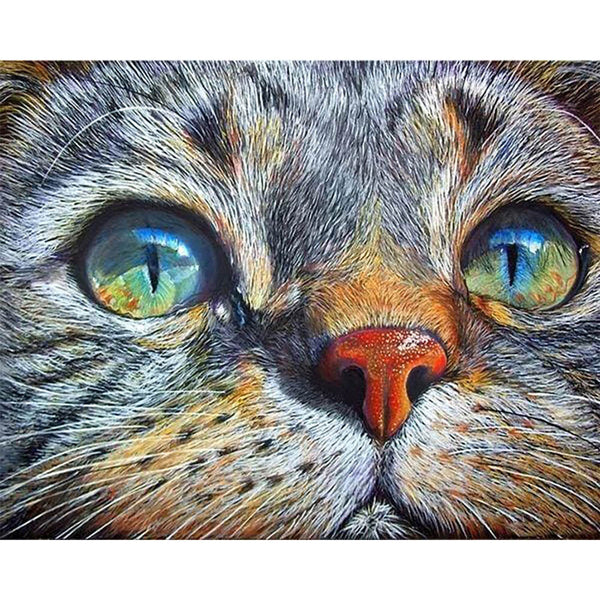 Diamond Painting - Cat Face