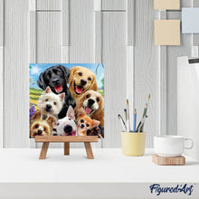 Load image into Gallery viewer, Diamond Painting - Friendly Dogs