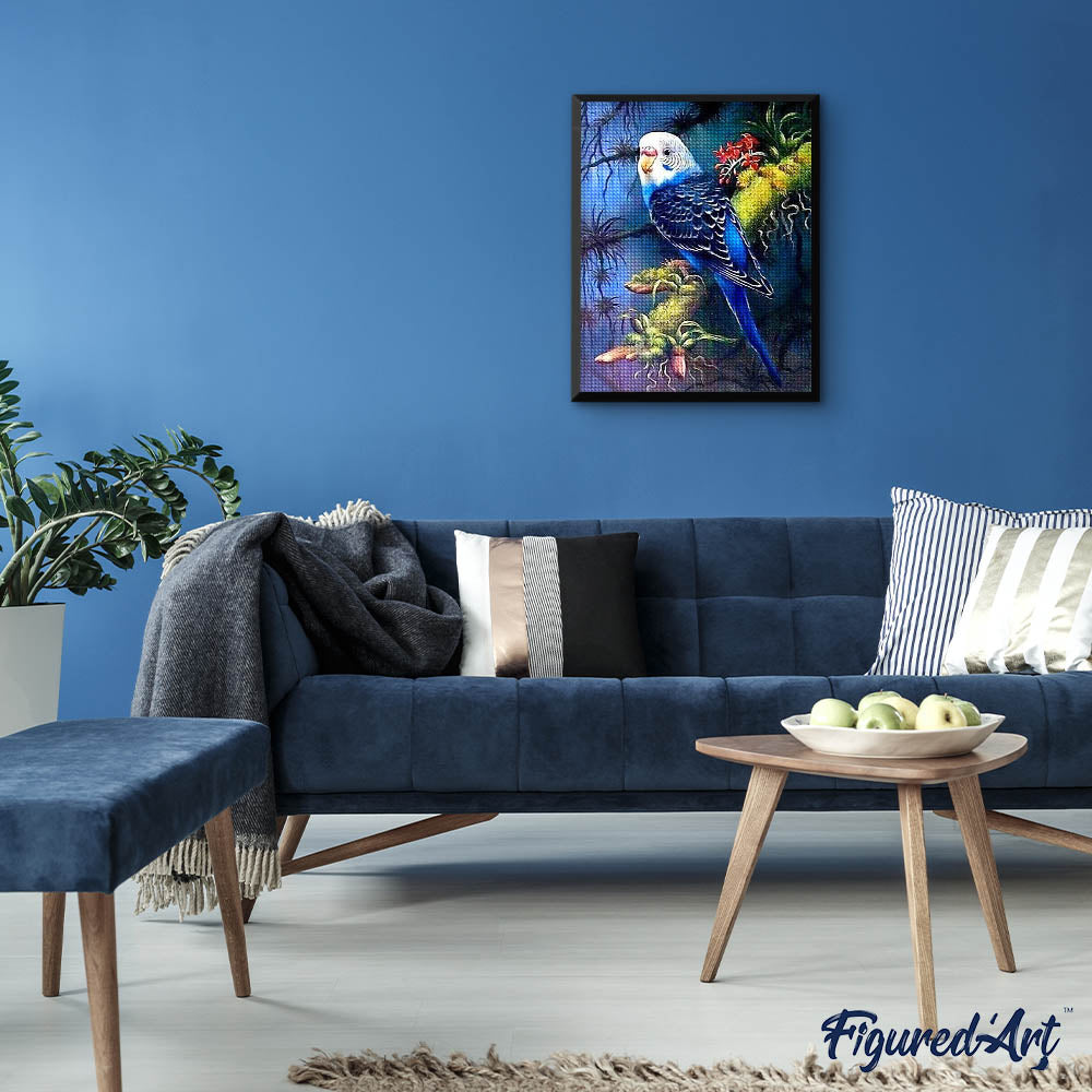 Diamond Painting - Large Parakeet