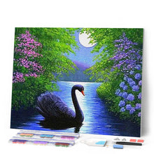 Load image into Gallery viewer, Diamond Painting - Swan