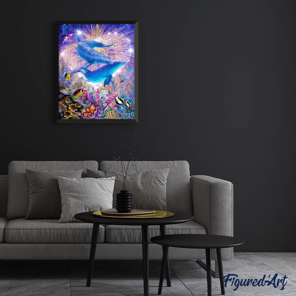 Diamond Painting - Dolphins