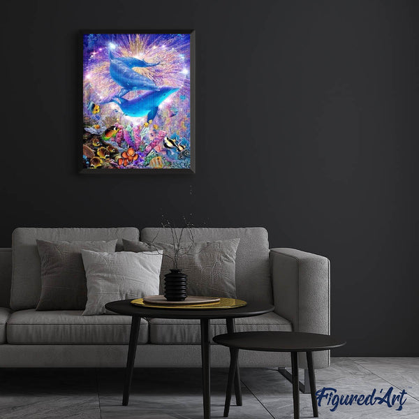Diamond Painting - Dolphins