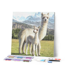 Load image into Gallery viewer, Diamond Painting - Lama