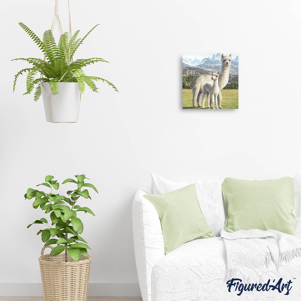 Diamond Painting - Lama