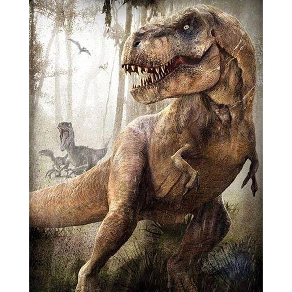 Diamond Painting - Dinosaurs Jurassic Park