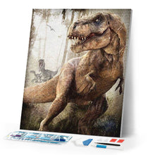 Load image into Gallery viewer, Diamond Painting | Diamond Painting - Dinosaurs Jurassic Park | animals Diamond Painting Animals dinosaurs | FiguredArt