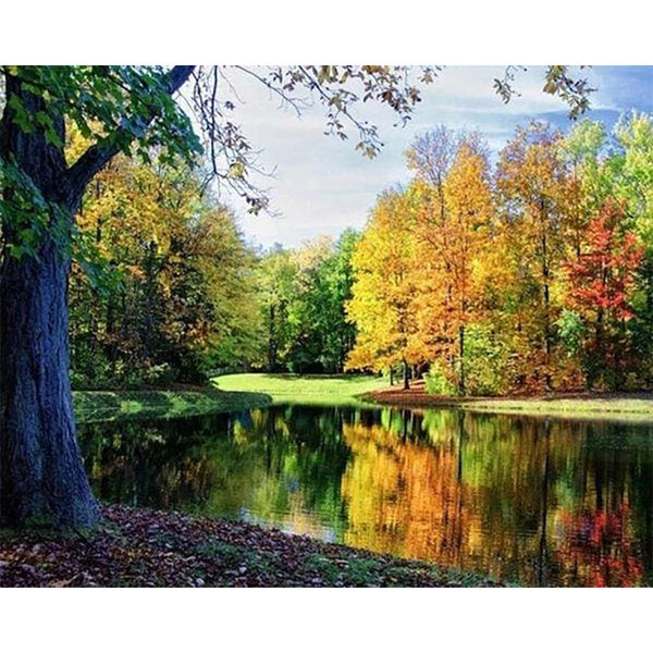 Diamond Painting - Pond View