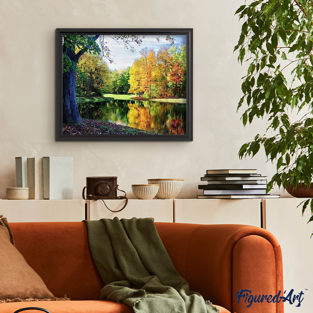 Diamond Painting - Pond View