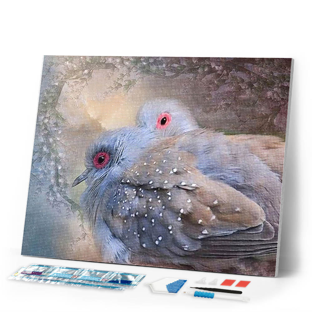 Diamond Painting | Diamond Painting - Shiny Birds | animals birds Diamond Painting Animals | FiguredArt