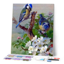 Load image into Gallery viewer, Diamond Painting - Tits on branch