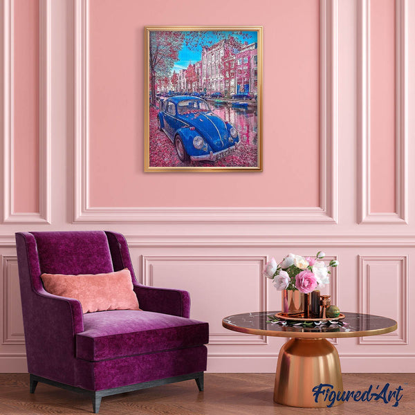 Diamond Painting - Vintage Car in Paris