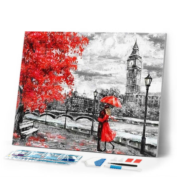 Diamond Painting | Diamond Painting - Romanticism | cities Diamond Painting Cities Diamond Painting Romance romance | FiguredArt