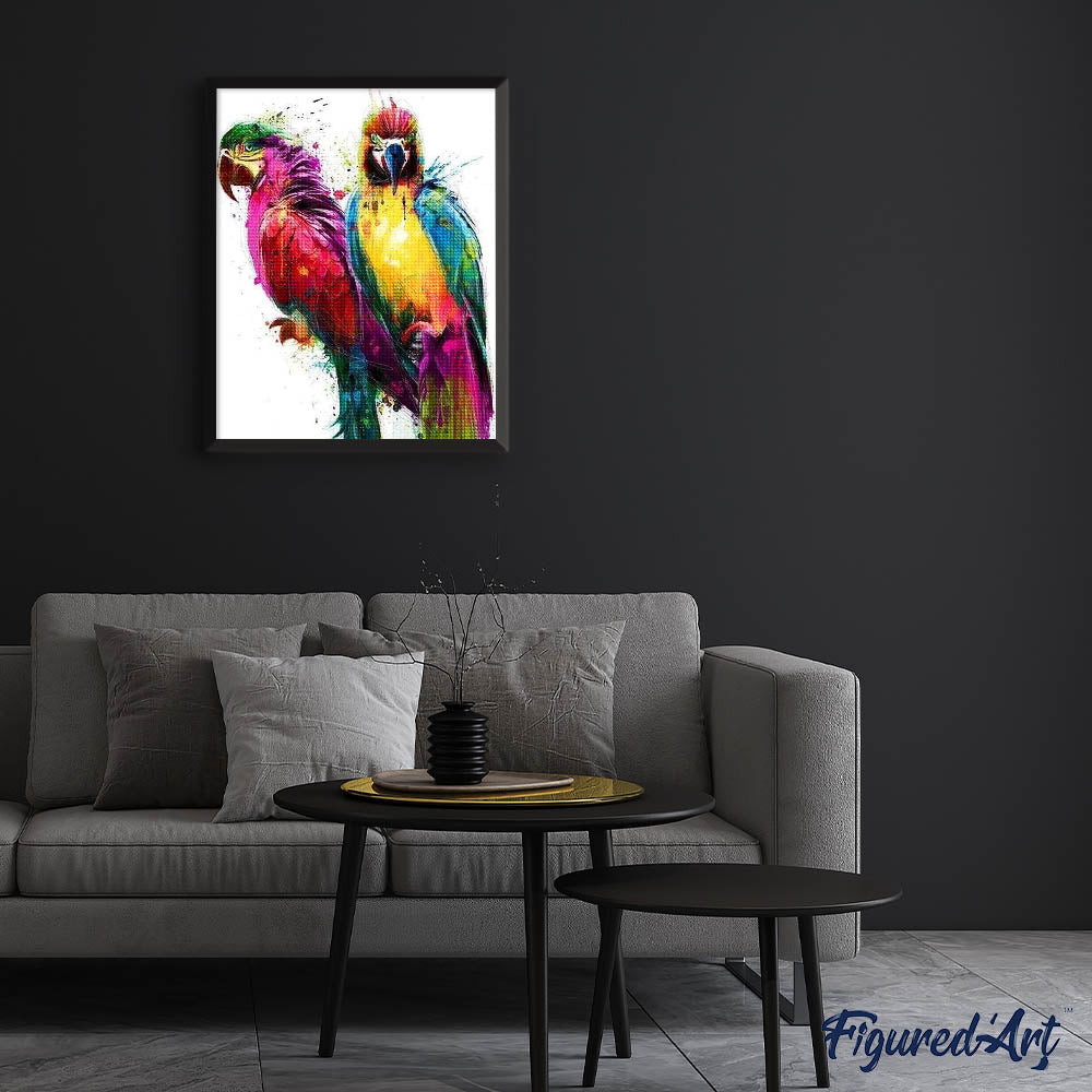 Diamond Painting - Design Parrots