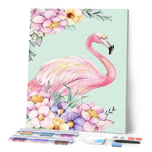 Load image into Gallery viewer, Diamond Painting - Pink Flamingo