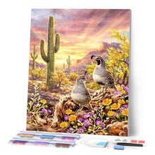 Load image into Gallery viewer, Diamond Painting - Cactus and Animals