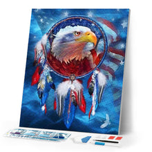 Load image into Gallery viewer, Diamond Painting | Diamond Painting - The Eagle USA | animals Diamond Painting Animals eagles | FiguredArt