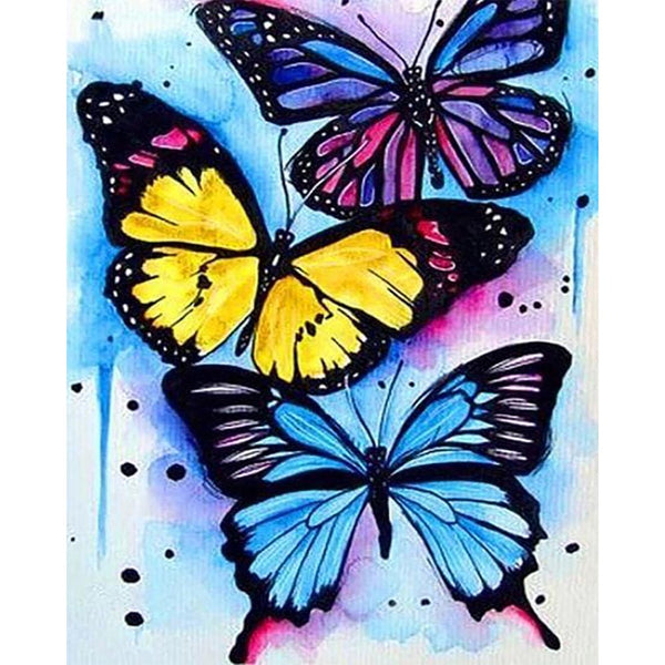 Diamond Painting - Butterflies