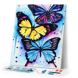 Diamond Painting | Diamond Painting - Butterflies | animals butterflies Diamond Painting Animals | FiguredArt