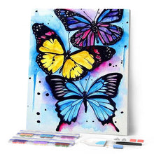 Load image into Gallery viewer, Diamond Painting - Butterflies