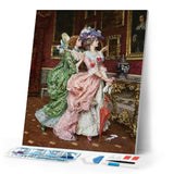 Diamond Painting | Diamond Painting - Courtesans | Diamond Painting Romance romance | FiguredArt