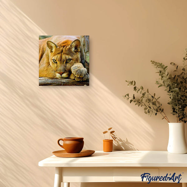 Diamond Painting - Lioness