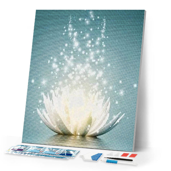 Diamond Painting | Diamond Painting - Magic Light | Diamond Painting Flowers flowers | FiguredArt