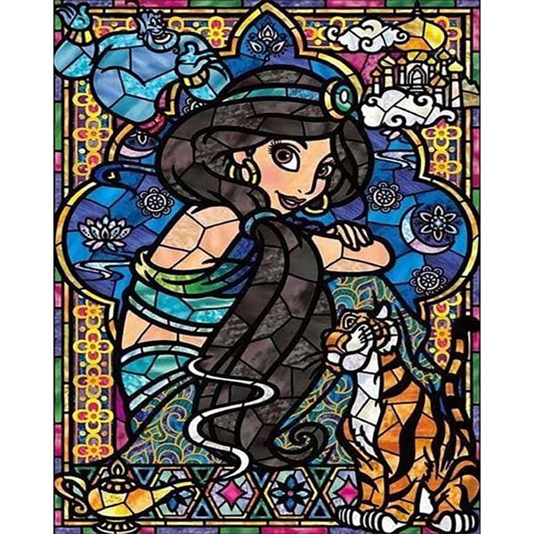 Diamond Painting - Gallery Woman