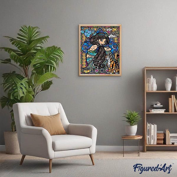 Diamond Painting - Gallery Woman
