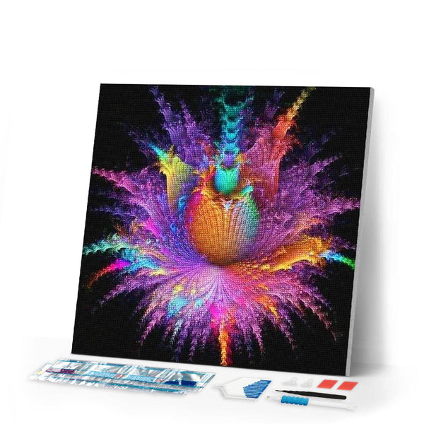 Diamond Painting | Diamond Painting - Color Explosion | Diamond Painting Discover the World discover the world | FiguredArt
