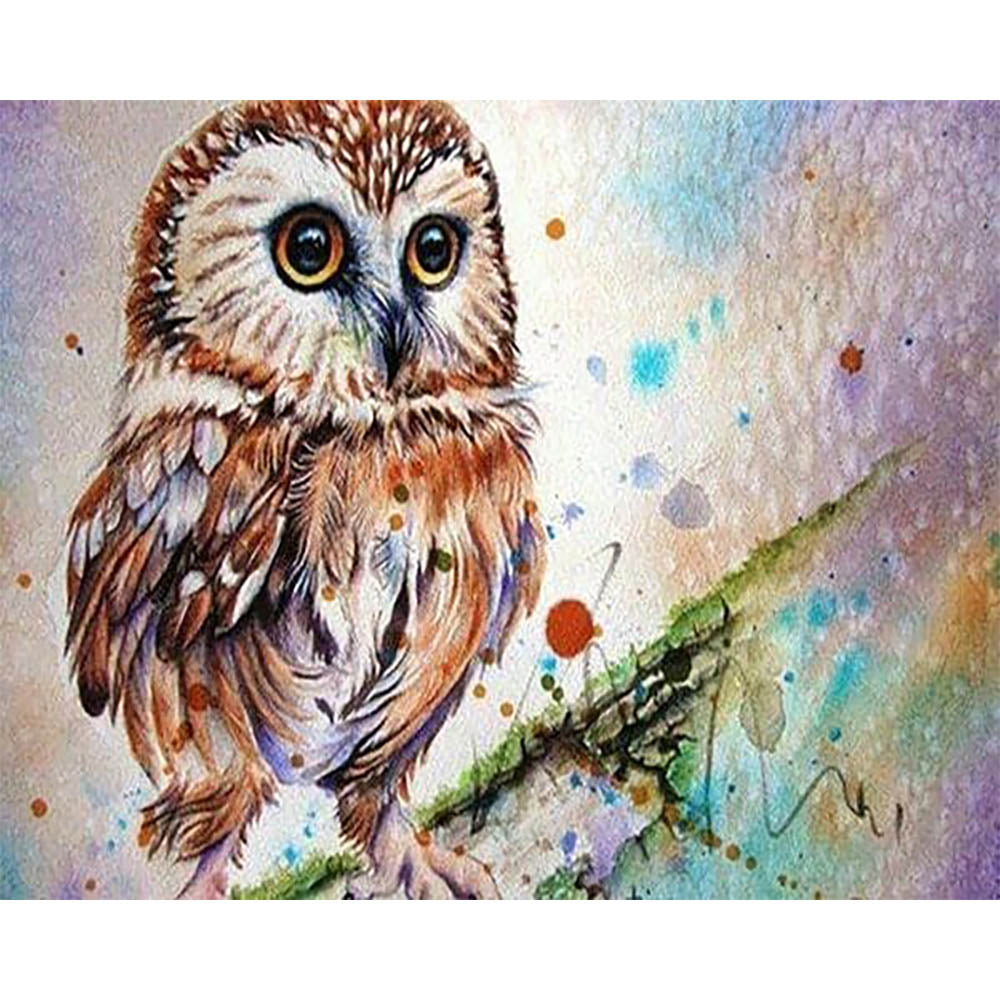 Diamond Painting - Owl Design