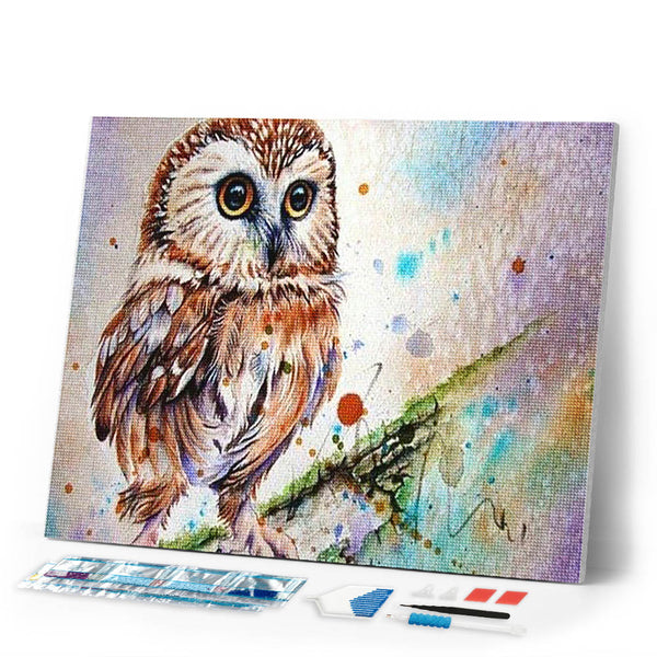 Diamond Painting | Diamond Painting - Owl Design | animals Diamond Painting Animals owls | FiguredArt
