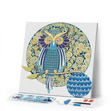 Diamond Painting | Diamond Painting - Owl in Style | animals Diamond Painting Animals owls | FiguredArt