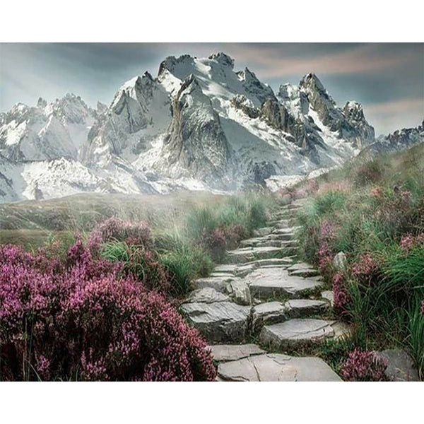 Diamond Painting - Mountain Path