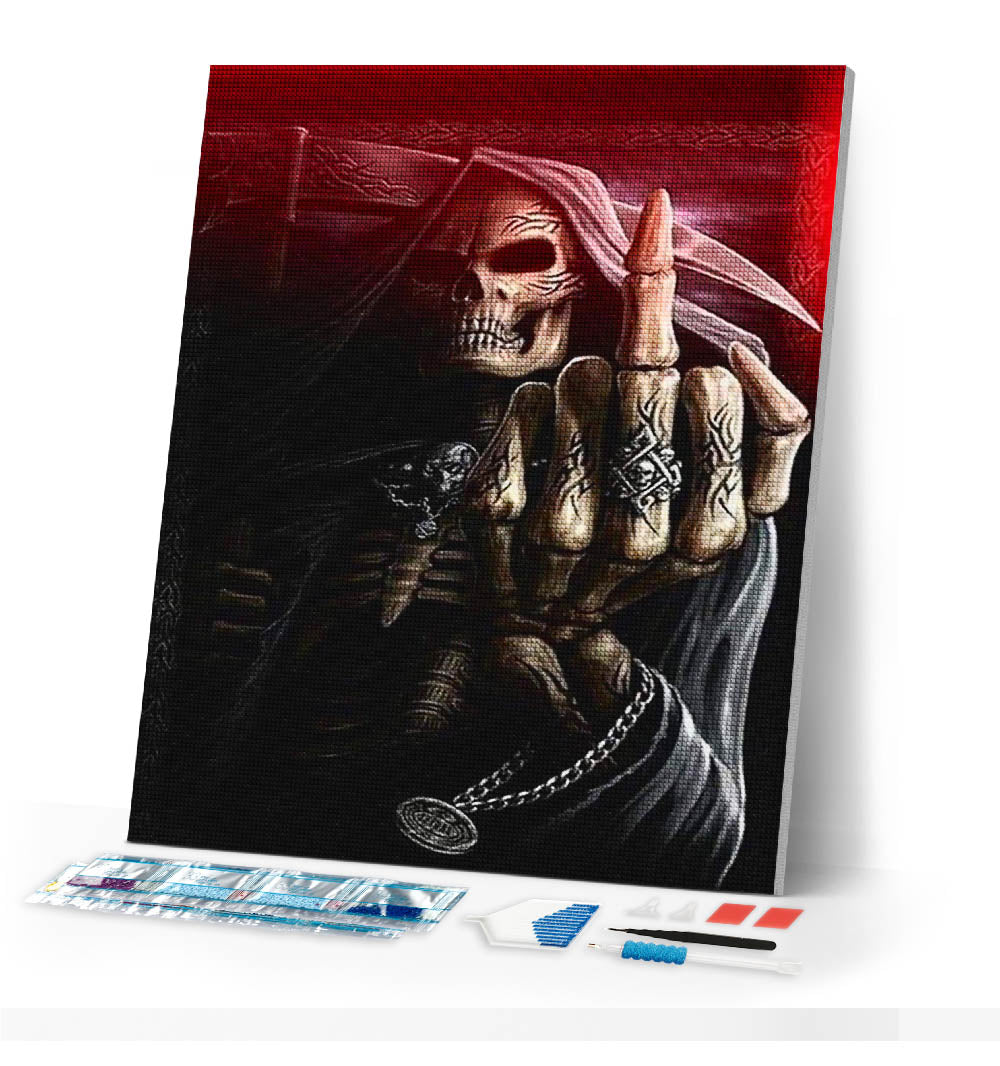 Diamond Painting | Diamond Painting - Finger Death | Diamond Painting Other other | FiguredArt