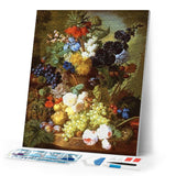 Diamond Painting | Diamond Painting - Large basket of fruits | Diamond Painting Flowers flowers | FiguredArt