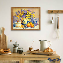 Load image into Gallery viewer, Diamond Painting - Flowers and Apricots