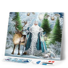 Load image into Gallery viewer, Diamond Painting | Diamond Painting - King of the Forest | animals Diamond Painting Animals winter | FiguredArt