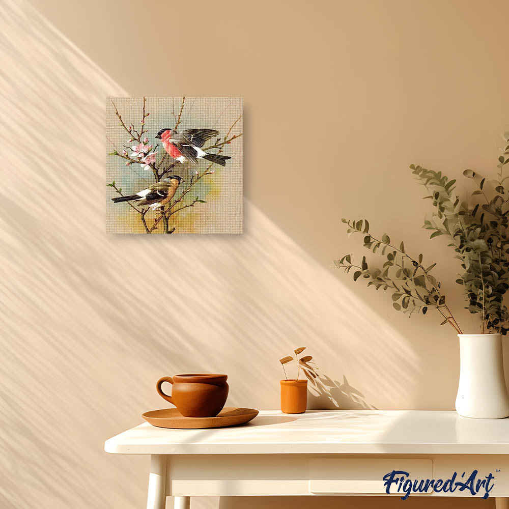 Diamond Painting - Little Bird on Branch