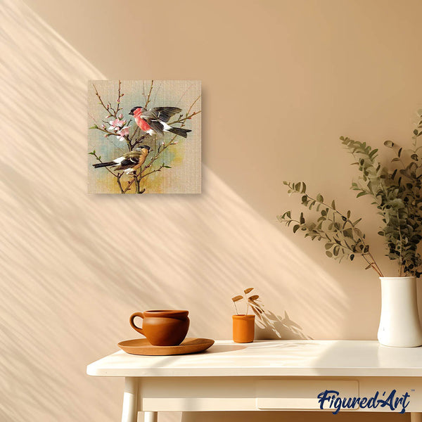 Diamond Painting - Little Bird on Branch