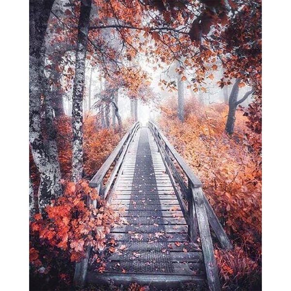 Diamond Painting - Autumn Path