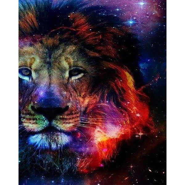 Diamond Painting - Lion Color