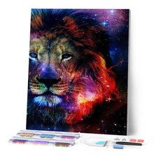 Load image into Gallery viewer, Diamond Painting - Lion Color