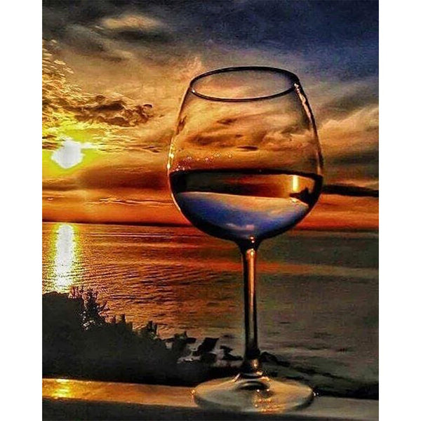 Diamond Painting - Glass and Horizon Sea
