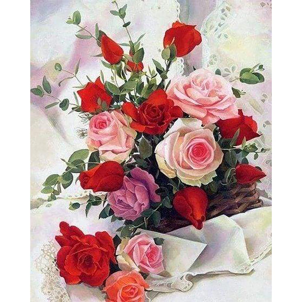 Diamond Painting - Roses Beautiful Flowers
