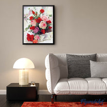 Load image into Gallery viewer, Diamond Painting - Roses Beautiful Flowers